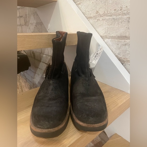 Maison Margiela Moto/Boho suede ankle boots - Picture 2 of 6